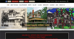 Desktop Screenshot of ocartistsguild.org